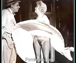 célèbre l'actrice marilyn Monroe vintage nus Compilation Vidéo