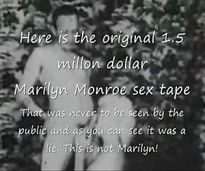 مارلين مونرو الأصلي 1.5 مليون الدولار الجنس الشريط